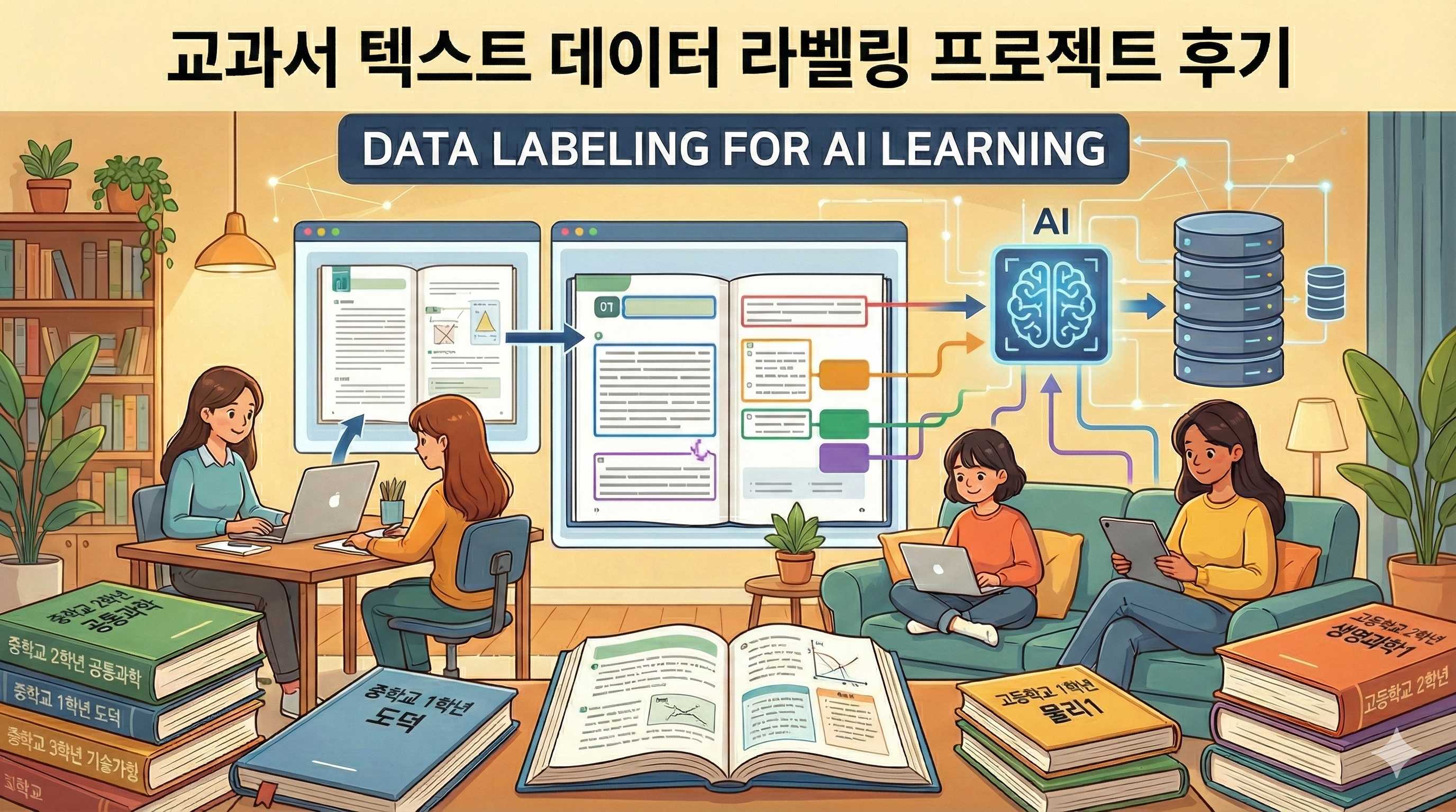 중, 고등학교 교과서 데이터 가공 프로젝트 후기